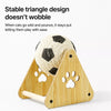 Vertical Soccer Ball-Style Sisal Cat Scratcher