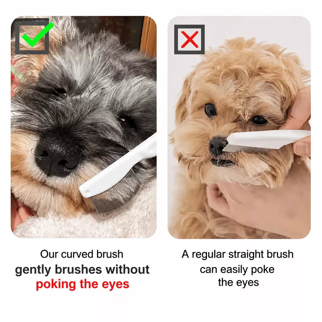 Pet Face & Tear Stain Grooming Comb