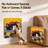 Vertical Wall-Mounted Felt Cat Scratcher