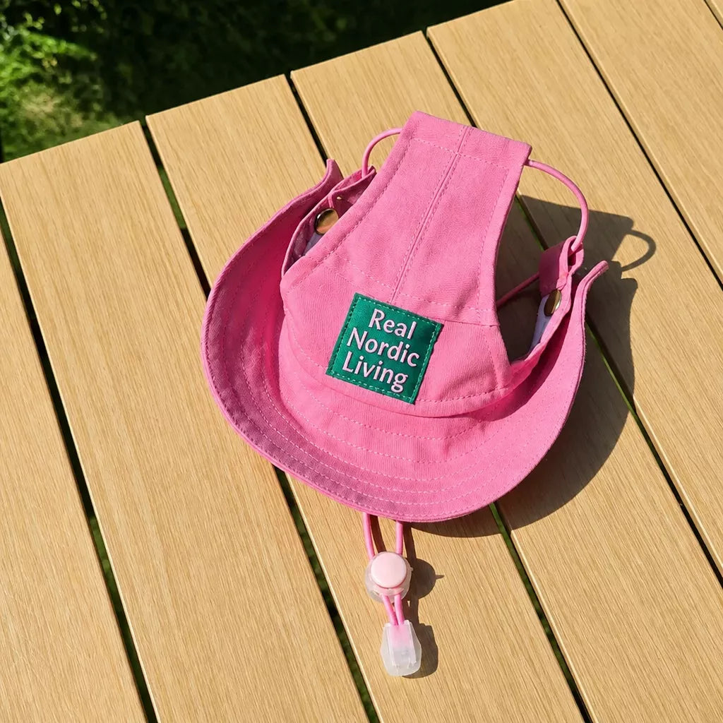 Canvas Outdoor Hat for Dogs and Cats