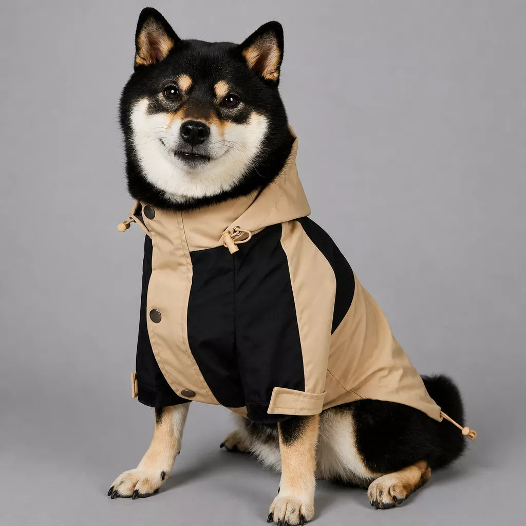Dog Rain Jacket – Wind- and Water-Resistant Outdoor Coat