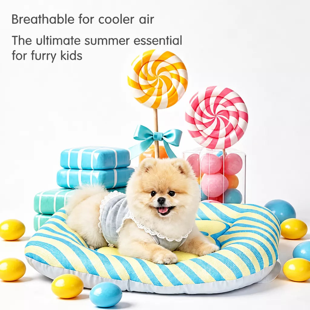 All-Season Washable Pet Bed Mat for Cats & Dogs