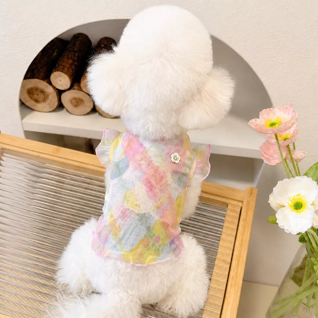 Lightweight Mesh Pet Vest for Dogs and Cats