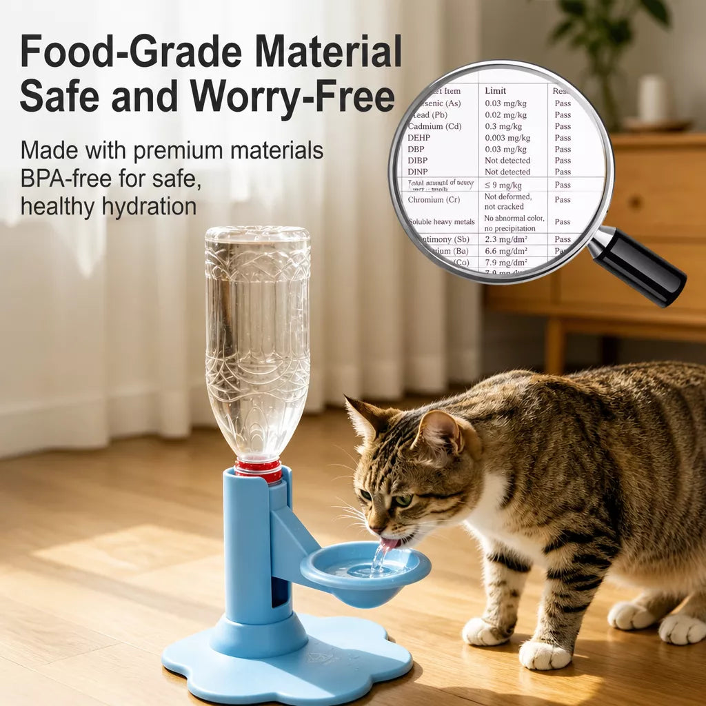 Adjustable Height Pet Water Dispenser