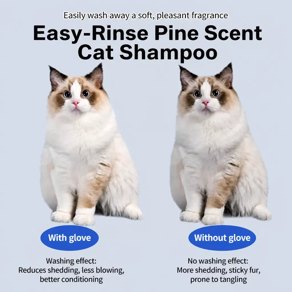 Pet Bathing Grooming Glove for Dogs and Cats