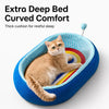 Cat Scratcher Bed with a Cozy Lounge Area