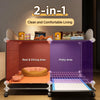 Indoor Dog Crate with Separate Toilet Tray