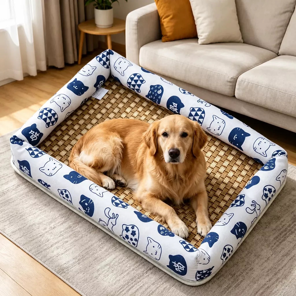 Summer Pet Bed Mat for Dogs and Cats