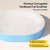 Oval Corrugated Cardboard Scratcher Bed for Cats