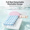 All-Season Waterproof Cat Bed with Removable Washable Cushion
