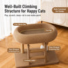 Sisal Cat Scratcher Bed with Integrated Resting Space