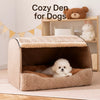 Covered Dog Bed House