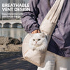 Portable Crossbody Carrier Bag for Cats and Small Dogs