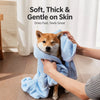 Pet Towel Drying Robe for Dogs and Cats