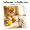 6 cm Latex Sports Ball Toys for Cats