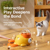 Interactive Duck-Shaped Treat Dispensing Toy for Cats and Dogs
