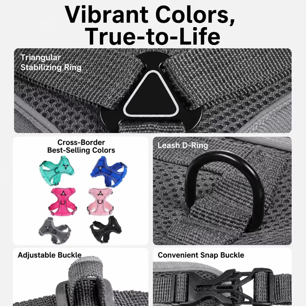 Adjustable Cat Harness and Leash