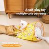 Cat Crinkle Tunnel Toy with Hide-and-Seek Openings