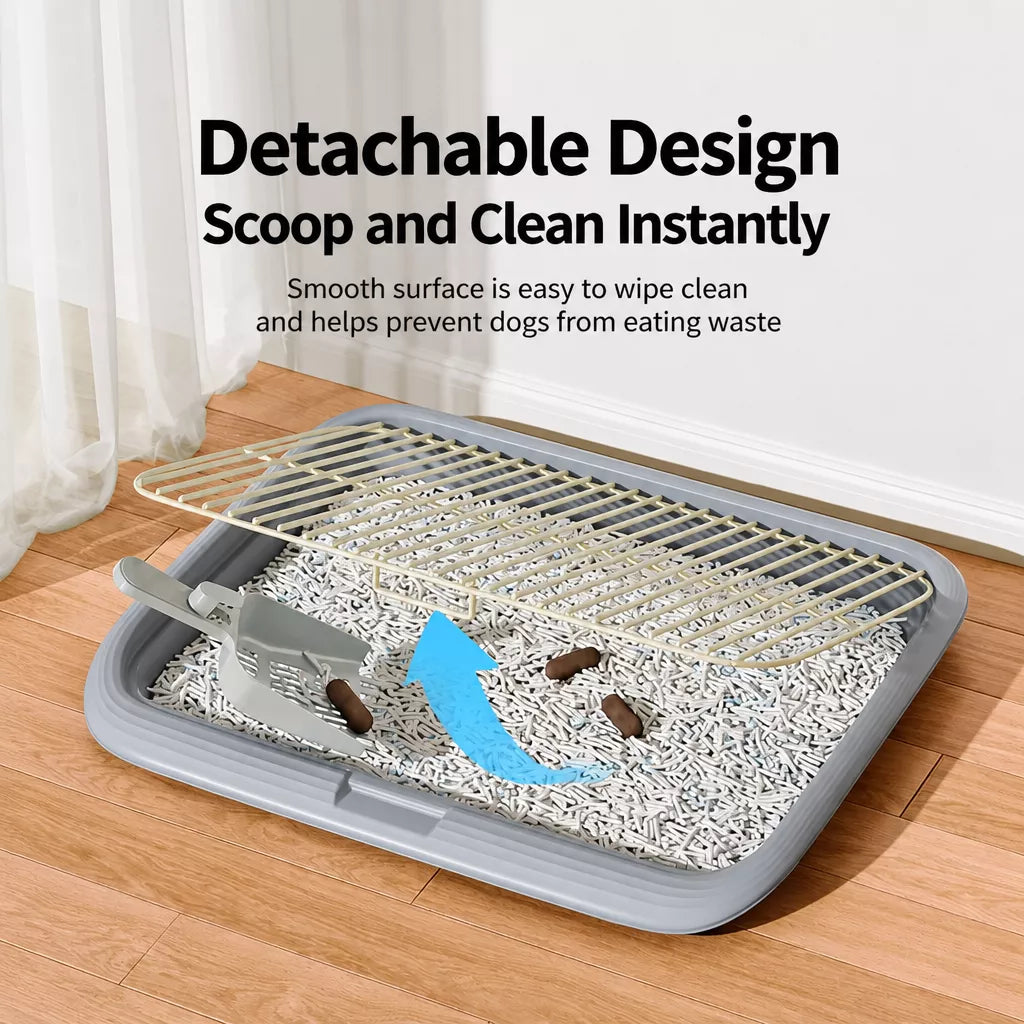 Portable Dog Potty Tray with Scoop