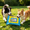 Tissue-Pull Squeaky Puzzle Toy for Small and Medium Dogs