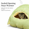 Semi-Enclosed Cat & Small Dog Bed with Removable Design
