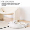 Semi-Enclosed Washable Pet Bed for Cats & Dogs
