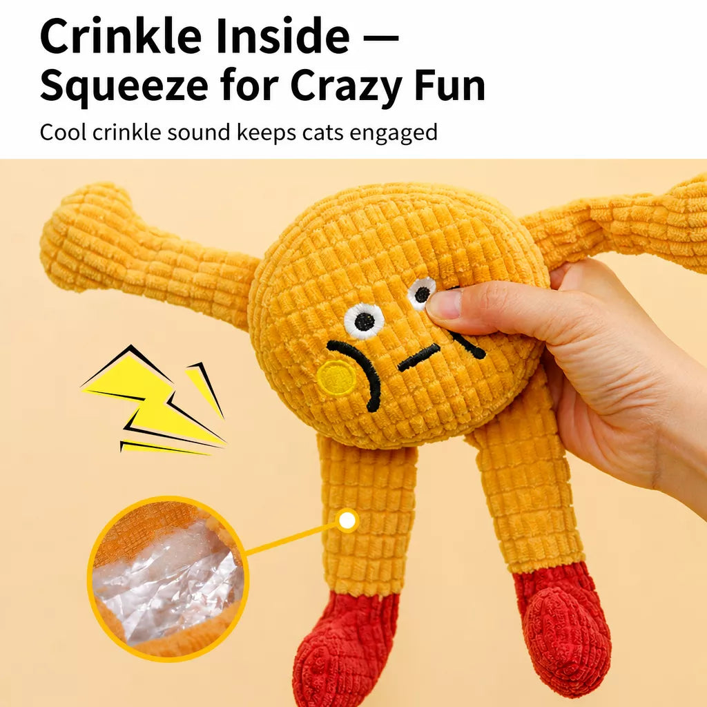 Fleece Catnip Toy for Cats and Dogs