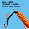 Silicone Squeaky Tug and Fetch Toy for Dogs