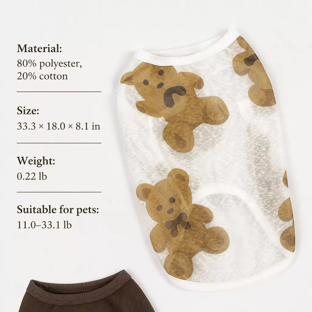 Lightweight Sleeveless Dog Vest