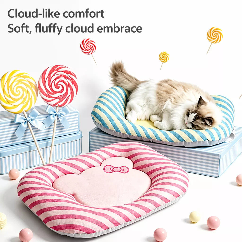 All-Season Washable Pet Bed Mat for Cats & Dogs