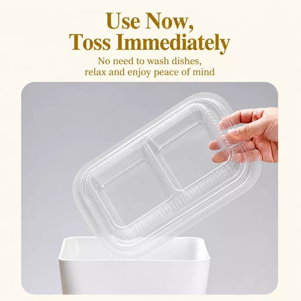 Disposable Cat Bowls for Food and Water, Single-Use Feeding Dishes