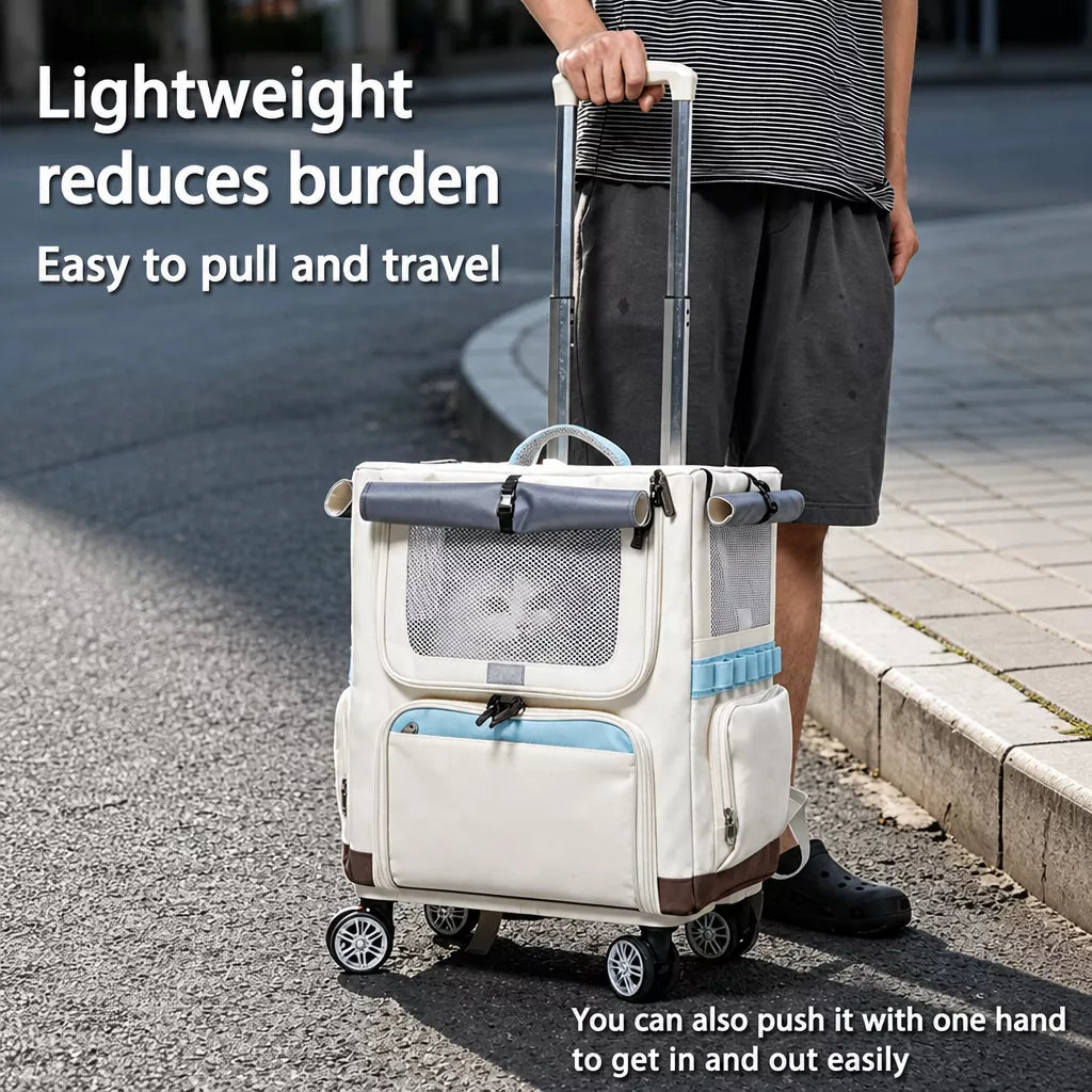 Concealed-Design Pet Carrier Backpack