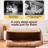 Enclosed Cat & Dog Bed with Removable, Washable Design