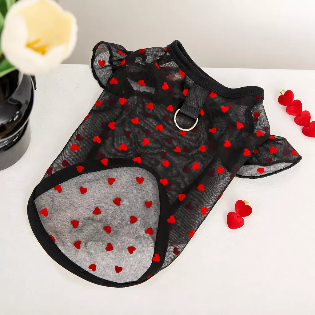 Lightweight Mesh Pet Shirt for Dogs and Cats