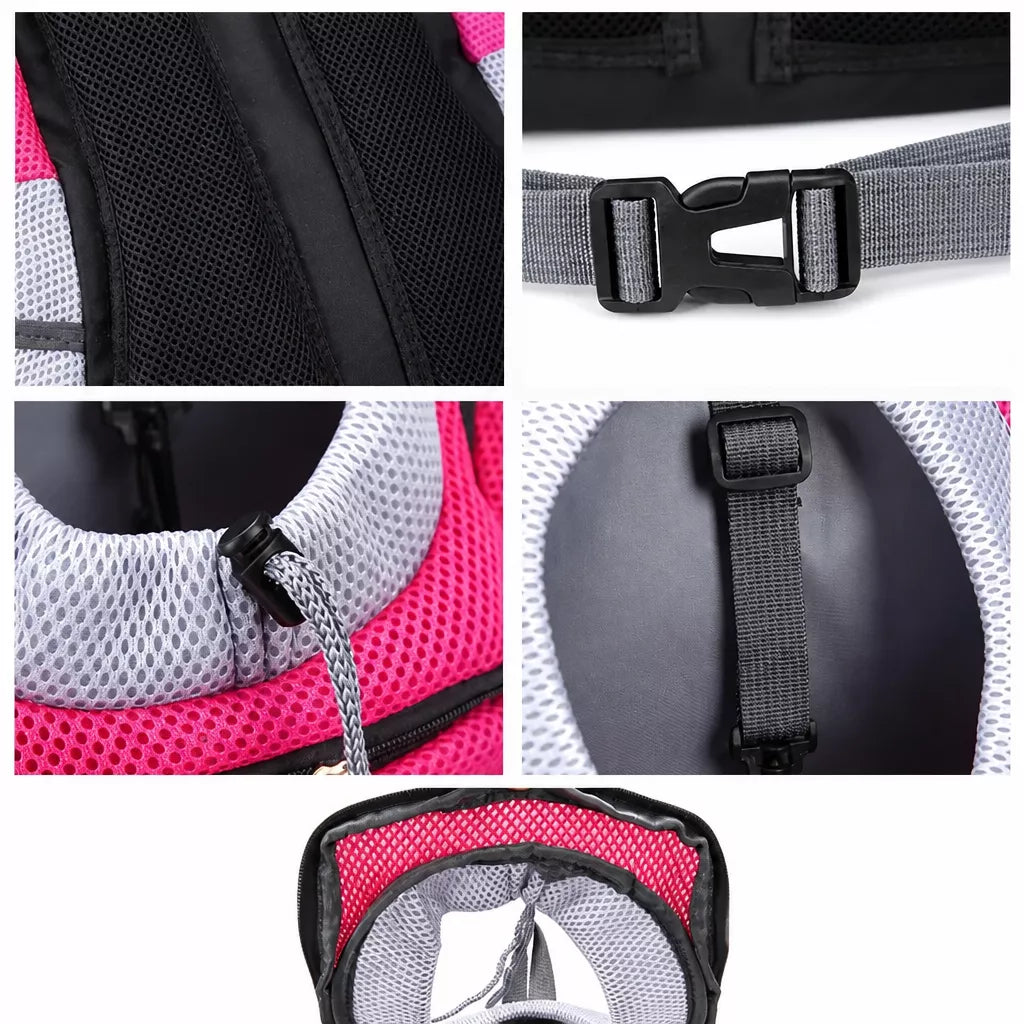 Breathable Pet Carrier Backpack for Small Dogs and Cats