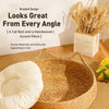 Woven Pet Bed for Cats and Small Dogs