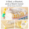 Cotton-Linen Pet Blanket Mat for Cats and Dogs