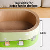 Corrugated Paper Cat Scratcher Lounge Bed