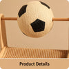 Sisal Cat Scratcher with Rolling Soccer Ball