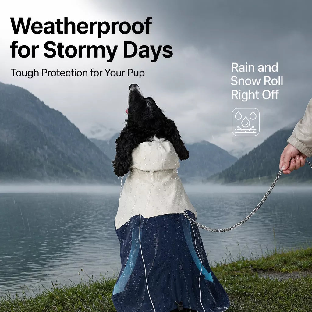 Two-Piece Dog Rain Suit