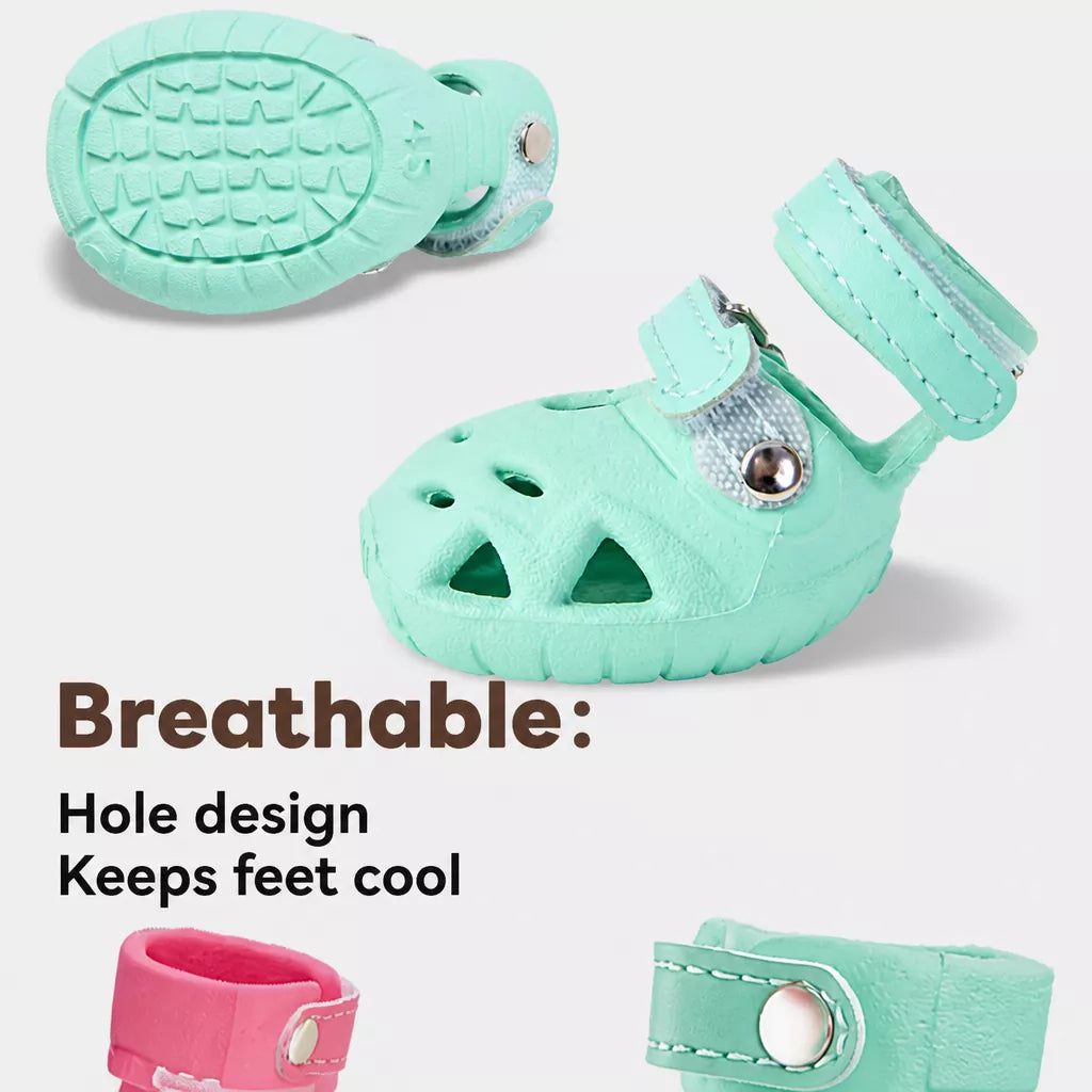 Dog Clog-Style Shoes for Outdoor Walks