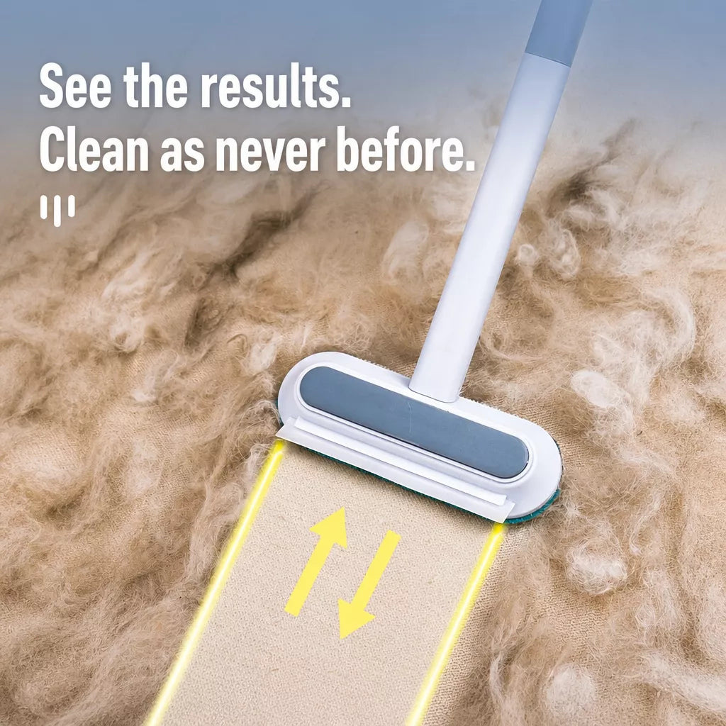 Pet Hair Removal Tool for Carpets, Sofas & Bedding