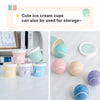 Ice Cream-Shaped Interactive Bouncy Ball Dog Toy