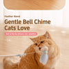 5-Piece Feather Cat Toy Set with Bells