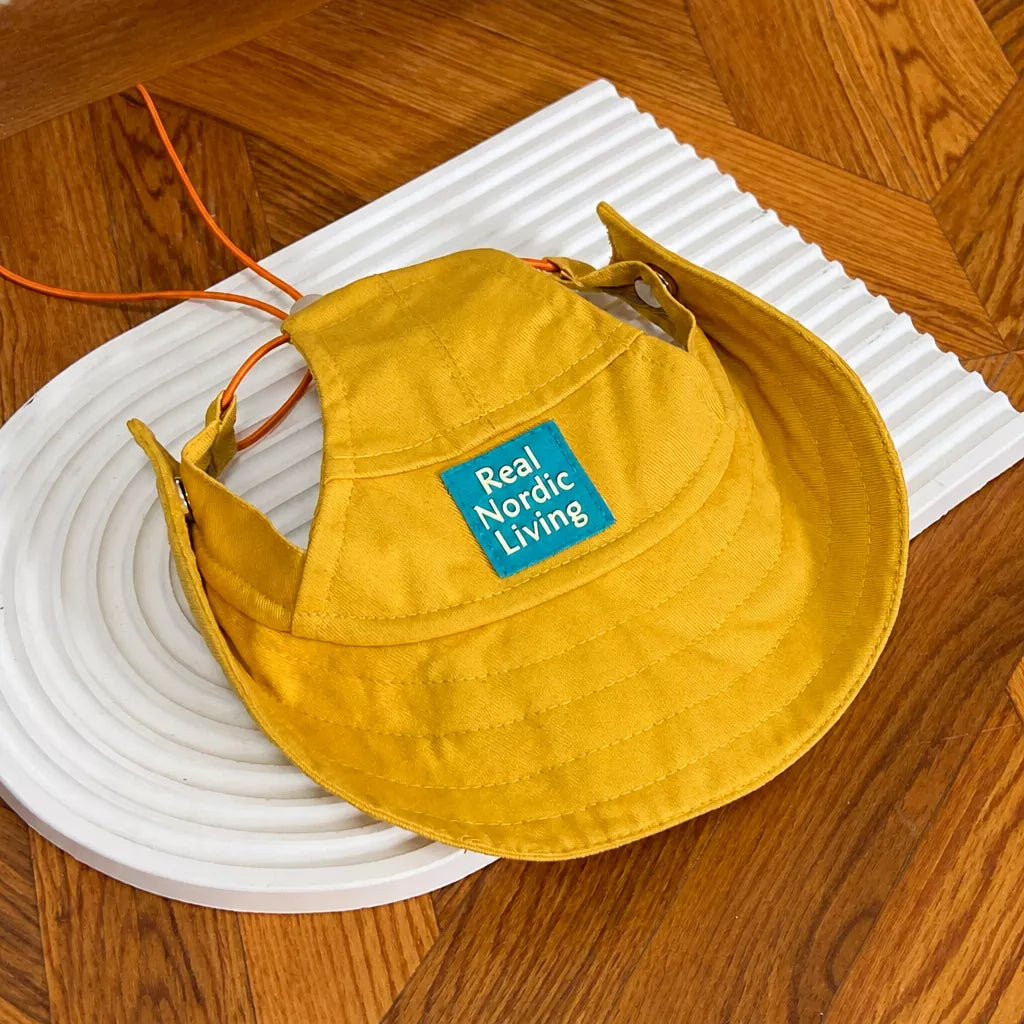 Canvas Outdoor Hat for Dogs and Cats