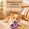Dog Tug Ring Toy for Chewing, Training, and Interactive Play
