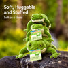 Plush Squeaky Frog Dog Toy