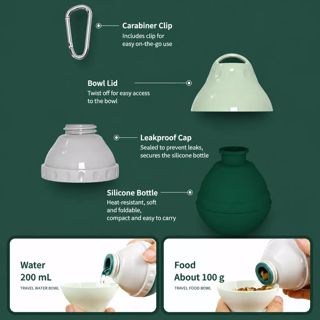Portable Pet Water Bottle with Drinking Cup