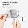 Dual-Sided Dog & Cat Grooming Brush for Deshedding and Detangling