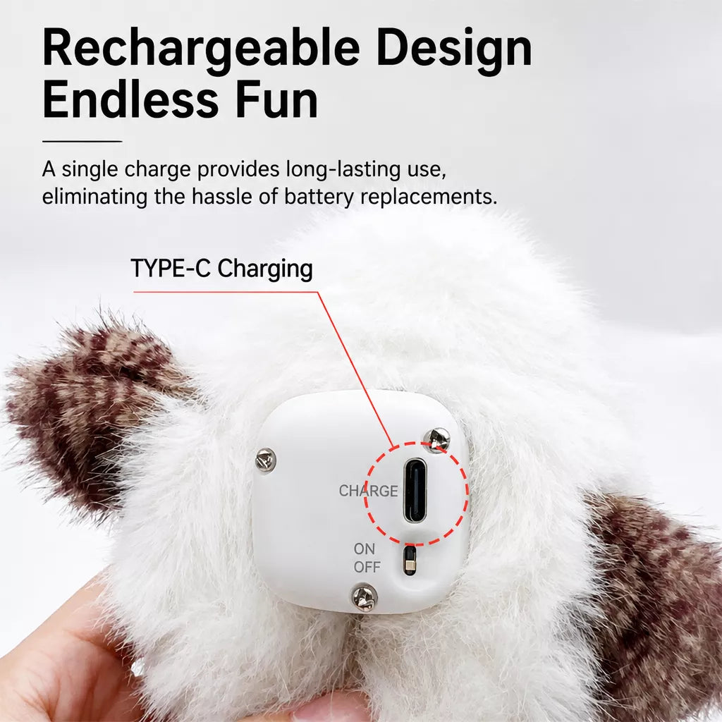 Automatic Flying Bird Cat Toy with Fluttering Wings